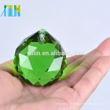 20mm Kronleuchter Green Crystal Ball Beleuchtung Teile Prismen Feng Shui Ball